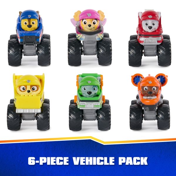 PAW Patrol: Rescue Wheels Pup Squad Racers 6-Pack Cheap