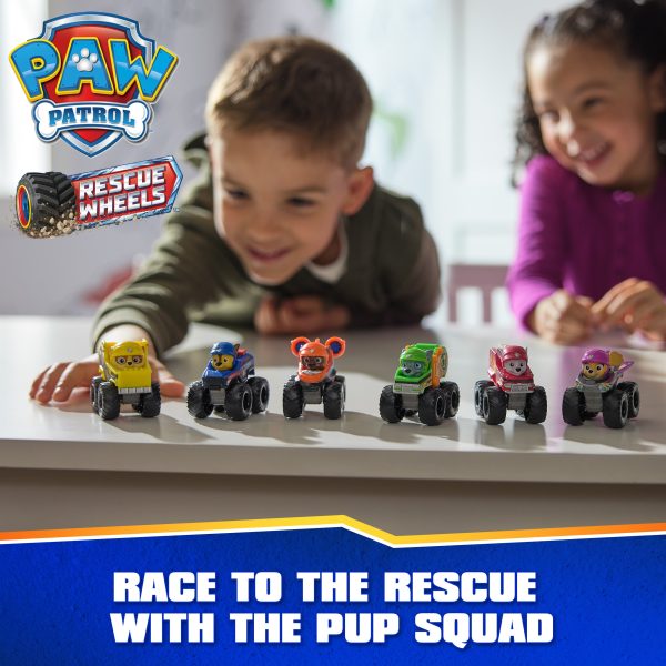 PAW Patrol: Rescue Wheels Pup Squad Racers 6-Pack Cheap