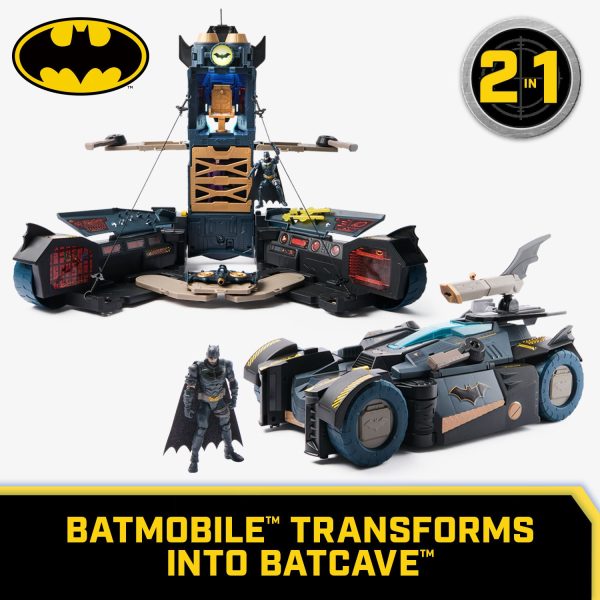 DC Comics, Batman Ultimate Transforming Batmobile Playset For Discount