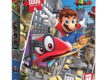 Puzzle - USAopoly - Super Mario  Odyssey Snapshots  (1000 Pieces) For Discount