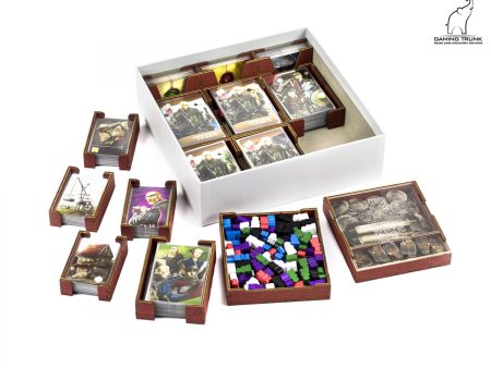 Gaming Trunk - Paladins Organizer for Paladins of the West Kingdom (Walnut) Discount